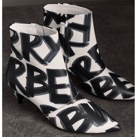 burberry graffiti boots